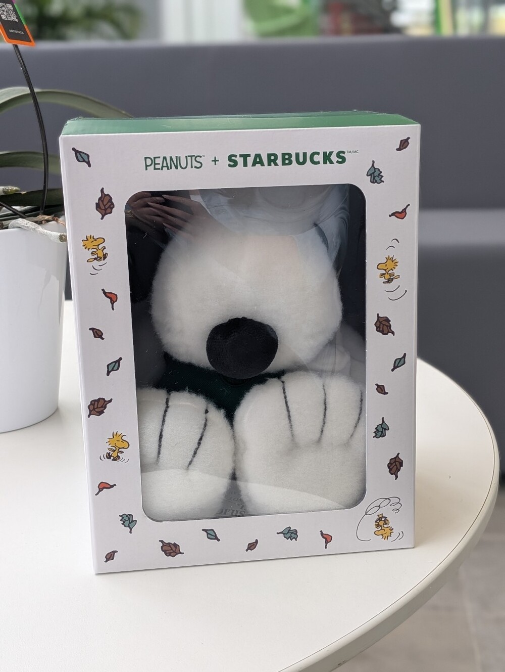 Starbucks x Peanuts Snoopy Plush 2026 – New in Box Never Opened